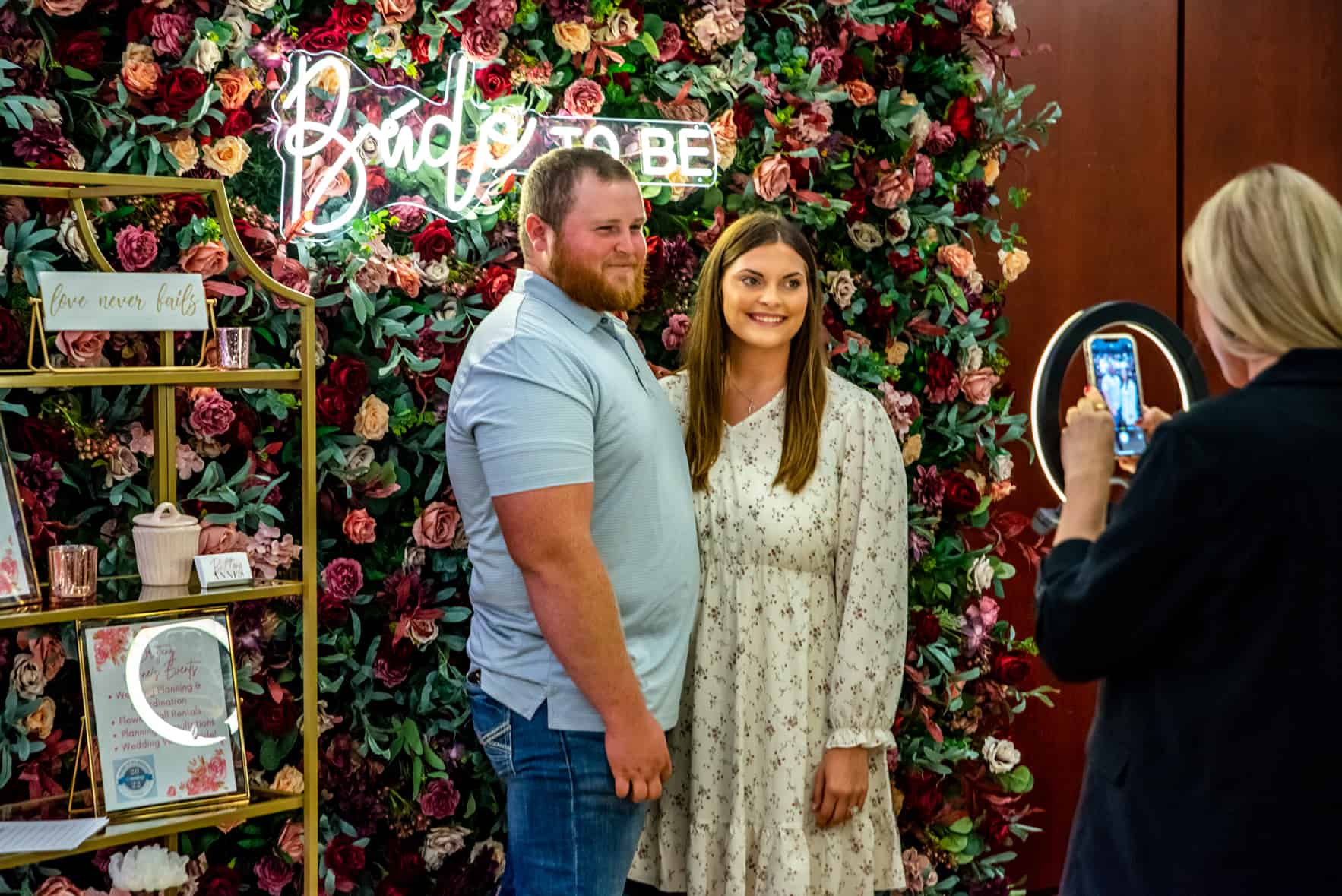 Couple at WV's Premier Wedding Expo